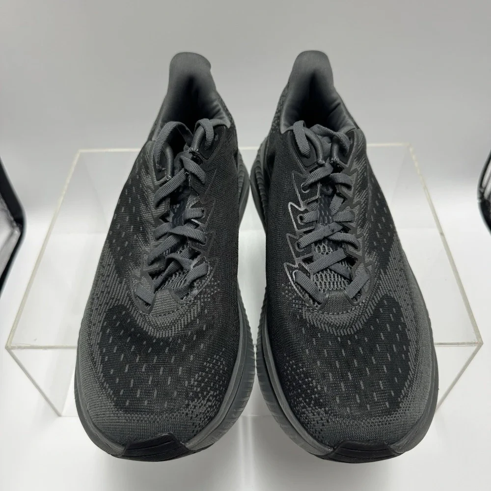 Hoka One One Mach 6 LA Running Shoes Black 1164032 BBLC Men's Size 10